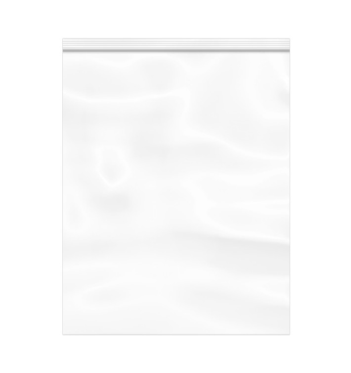 Plastic zak met rits drukknoopsluiting 40x50cm G-200 (50 stuks) Plastic zak met rits drukknoopsluiting 40x50cm G-200 (50 stuks)
