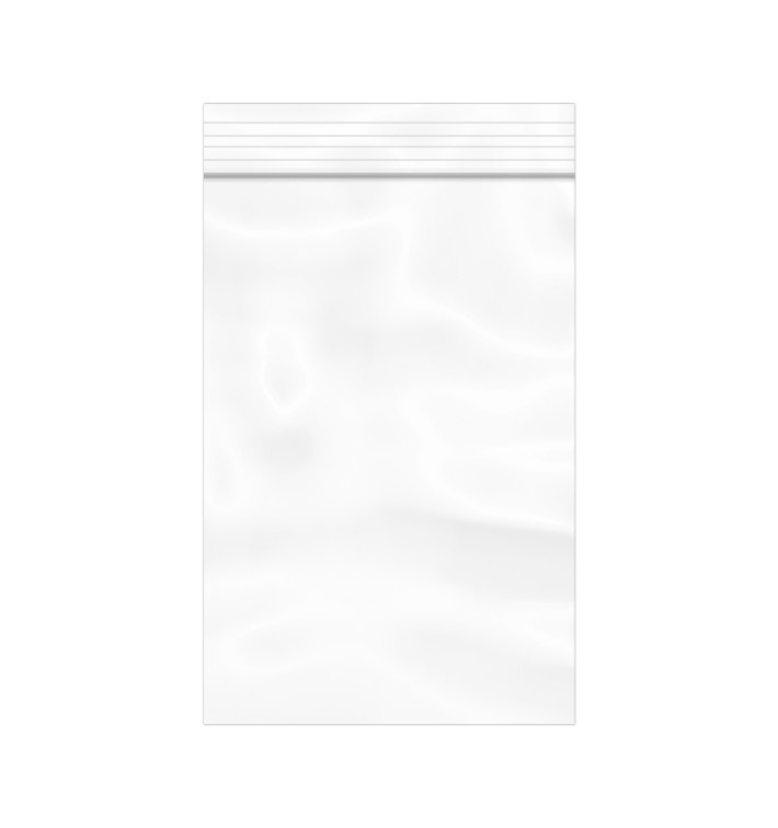 Sac en PE à Fermeture Zip 12x18cm G300 (100 Utés) Sac en PE à Fermeture Zip 12x18cm G300 (100 Utés)