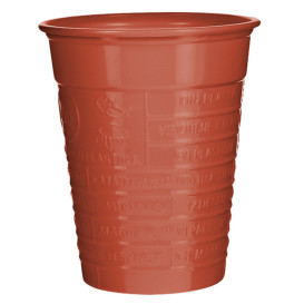 Gobelet Plastique PS Rouge 200ml Ø7cm (1.500 Utés)