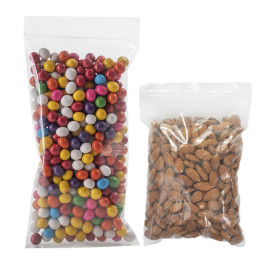 Plastic zak met rits drukknoopsluiting 40x50cm G-300 (500 stuks)