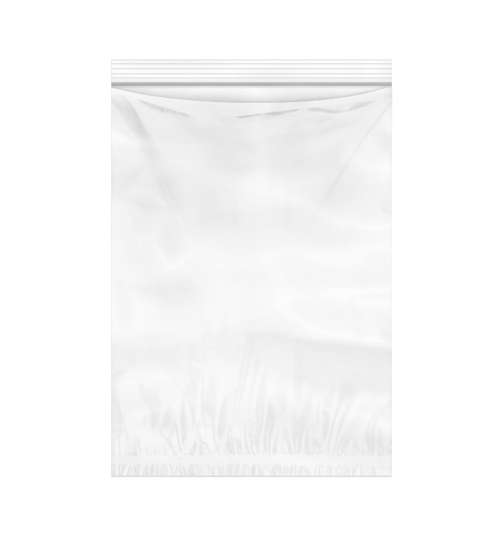 Sac en Polyétylène Zip double poche 23x32+26cm G200 (100 Utés) Sac en Polyétylène Zip double poche 23x32+26cm G200 (100 Utés)