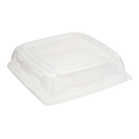 Couvercle Plastique PET Transp. Plateau 27x27cm (5 Utés)