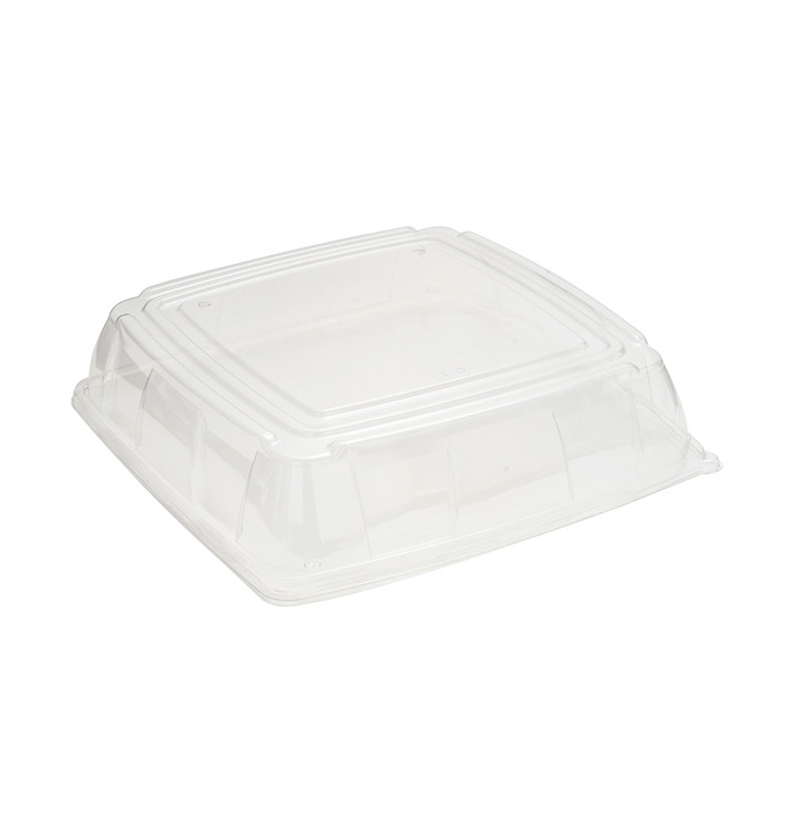 Plastic PET Deksel transparant 31x31cm (5 stuks) 