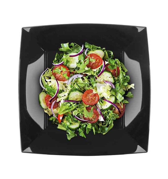 Assiette en plastique réutilisable