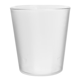 Herbruikbaar Glas “Tumbler” Frost 420ml (6 Stuks)