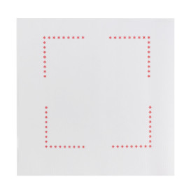 Serviette papier Sulfite Blanc 20x20cm (21.000 Utés)