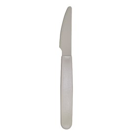 Couteau Réutilisable Durable PP Gris 18,5cm (180 Utés)