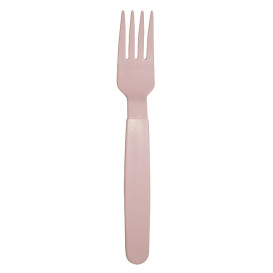 Fourchette Réutilisable Durable PP Rose 18,5cm (6 Uds)