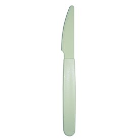 Couteau Réutilisable Durable PP Vert 18,5cm (180 Utés)