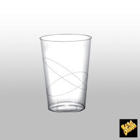 Verre Réutilisable PS Cristal Moon Transp. 230ml (50 Utés)