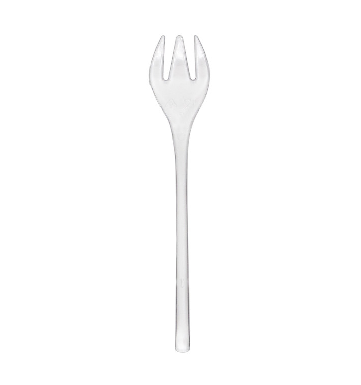 Fourchette PS Dégustation Transparente 10cm (200 Utés) Fourchette PS Dégustation Transparente 10cm (200 Utés)