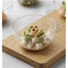 Verrine Dégustation Réutilisable PS "Cortex" Transp. 90ml (500 Utés)