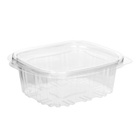 Plastic scharnierende Deli-Container OPS 250ml (50 stuks) 