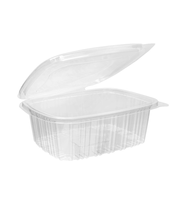 Plastic scharnierend Deksel OPS 1.000ml (400 stuks) Plastic scharnierend Deksel OPS 1.000ml (400 stuks)