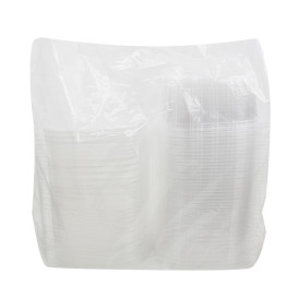 Plastic scharnierend Deksel OPS 1.500ml (50 stuks) 