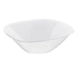 Bol PS Cristal Dur "Square" 1250ml Ø21cm (3 Utés)