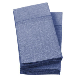 Serviette Kangourou en Papier Vaquero Bleu 40x40cm (960 unités)