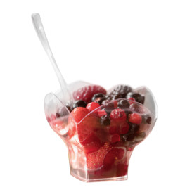 Verrine Dégustation Réutilisable "Spring Dessert" Transp.100ml (500 Utés)