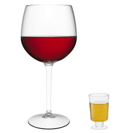 Verre à Pied en Plastique 40ml (1.400 Unités)