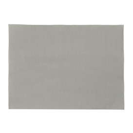 Papieren tafelkleed rol grijs 1x100m 40g (1 stuk) 