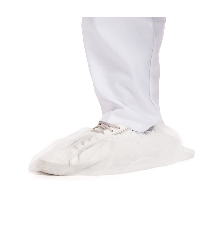 Surchaussures en Polypropylène Blanc (1000 Utés) Surchaussures en Polypropylène Blanc (1000 Utés)