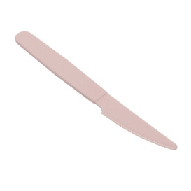 Couteau Réutilisable Durable PP Minéral Rose 18,5cm (180 Utés)