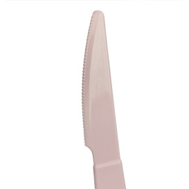 Couteau Réutilisable Durable PP Minéral Rose 18,5cm (180 Utés)