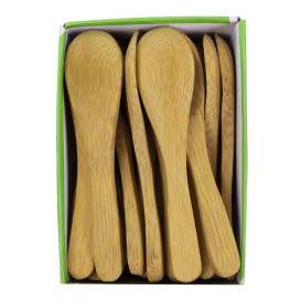 Petite Cuillère en Bambou 9,5cm (24 Utés)