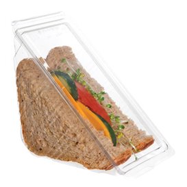 Boîte Sandwich PLA 16,5x11,0x7,5 cm (125 Utés)