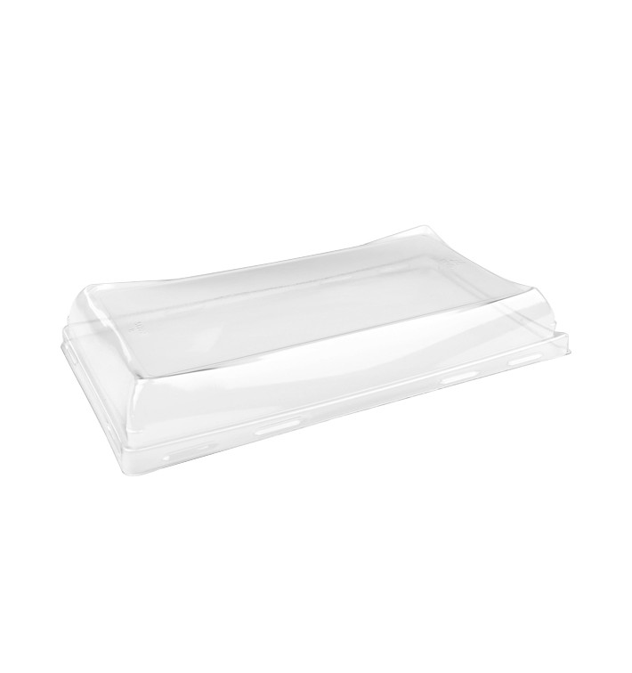 Plastic Deksel voor Platter 12x22cm (300 stuks)