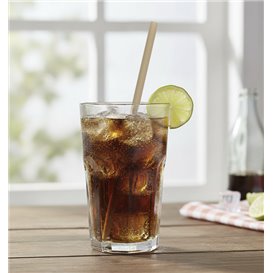 Paille Éco Droite en Canne à Sucre Ø0,8cm 25cm (50 Utés)