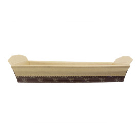 Moule Four Kraft 19x13,5x3,5 cm (50 Utés)