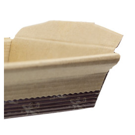 Moule Four Kraft 19x13,5x3,5 cm (50 Utés)