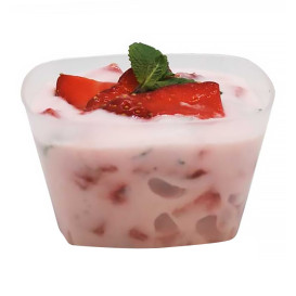 Verrine Dégustation PP 6,2x6,2x3,5cm 75ml (25 Utés)