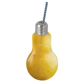 Flacon Ampoule Transparente PET 400ml (25 Utés)