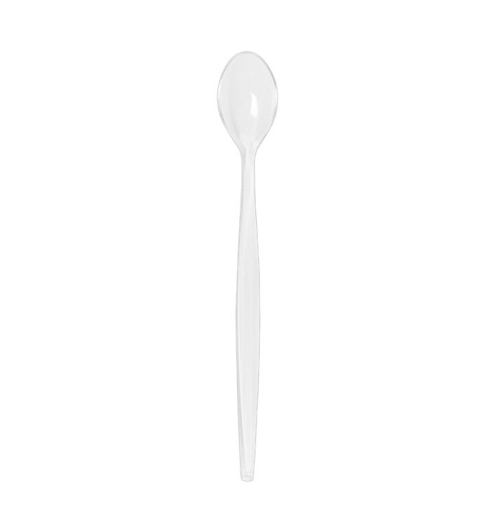 Cuillère à Glace en PS Transparente 21cm (100 Utés) Cuillère à Glace en PS Transparente 21cm (100 Utés)