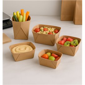 Kraft Deli2Go Saladebak 125ml 10,8x8,2x3,5cm (500 Stuks)