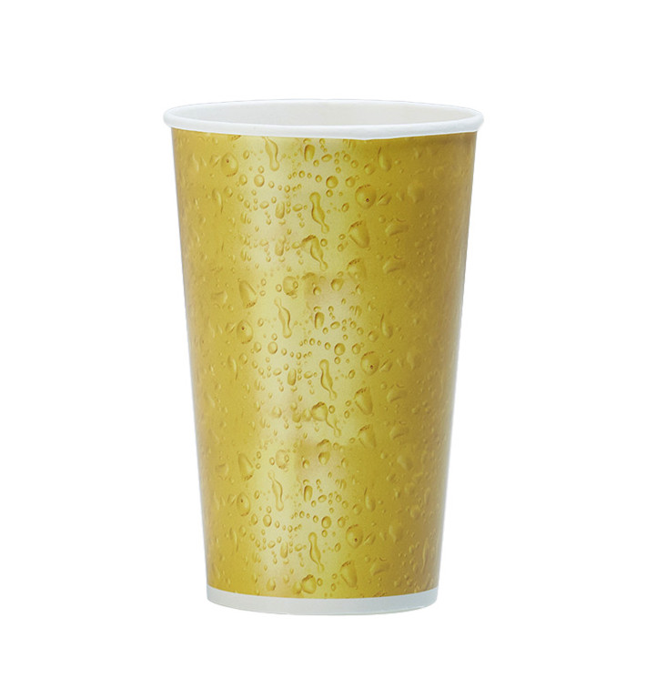 Gobelet à Bière en Carton Ø9,0cm 540ml (50 Utés) Gobelet à Bière en Carton Ø9,0cm 540ml (50 Utés)