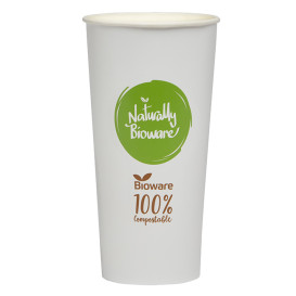 Gobelet en Carton Bioware® Ø9,0cm 680ml (1.000 Utés)