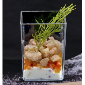 Verrine Dégustation Cubique PS 3,8x3,5x5,2cm 50ml (20 Utés)