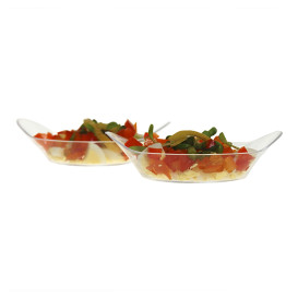 Assiette avec Poignées Dégustation PS 8,4x6,5x2,2cm 30ml (200 Utés)