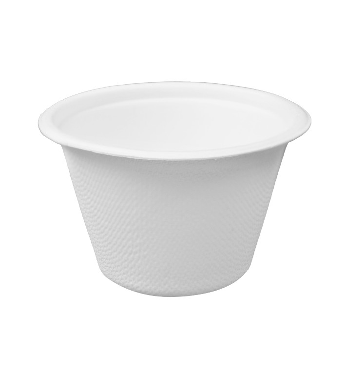 Suikerriet Kom Wit 100ml Ø7,5cm (50 Stuks) Suikerriet Kom Wit 100ml Ø7,5cm (50 Stuks)