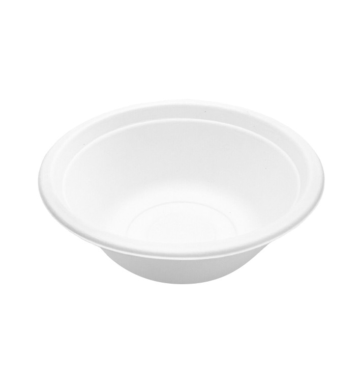 Suikerriet Kom Wit 350ml Ø13,5cm (500 Stuks) Suikerriet Kom Wit 350ml Ø13,5cm (500 Stuks)