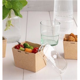 Verrine Fonde Dégustation Réutilisable PP 6x6x3,5cm 75ml (200 Utés)