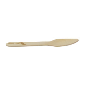 Houten Mini Lepel “Soft” 7,5cm (100 Stuks)