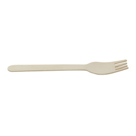 Verpakt Houten Vork 16cm (1.200 Stuks)