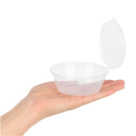Pot Scharnierende voor Sauzen PP 6Oz/180ml (1.000 Stuks)