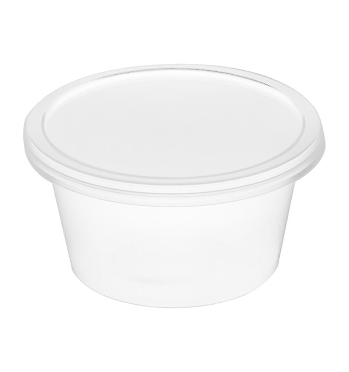 Sauspot PP Transparant met Deksel 4Oz/120ml (100 Stuks) Sauspot PP Transparant met Deksel 4Oz/120ml (100 Stuks)