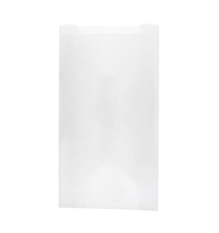Papieren voedsel zak Vetvrij Burger Design 12+6x20cm (1000 stuks) Papieren voedsel zak Vetvrij Burger Design 12+6x20cm (1000 stuks)