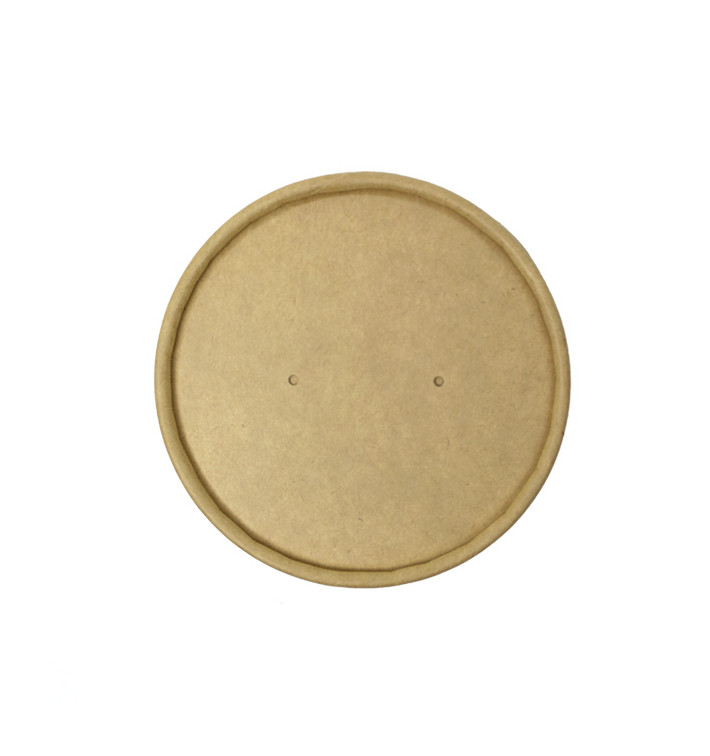 Couvercle en Carton Kraft pour Pot de Ø9,0cm (25 Utés) Couvercle en Carton Kraft pour Pot de Ø9,0cm (25 Utés)